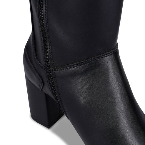 Greta Black High Boots