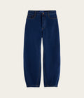The Loop high rise barrel denim