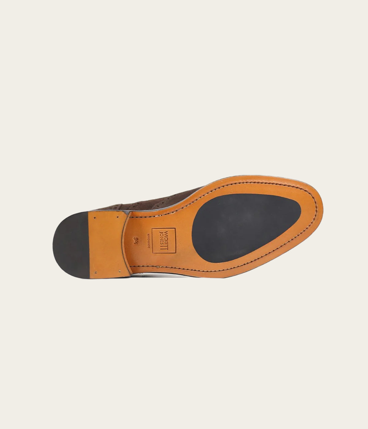 Sapatos Oxford Desportivos 100% Pele em Castanho Escuro