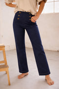 CALÇAS SAILOR RAW DENIM
