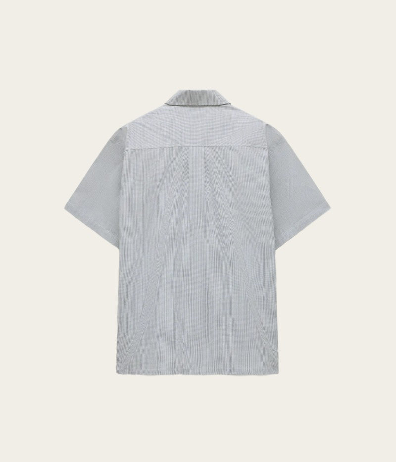 Check short sleeve shirt