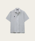 Check short sleeve shirt