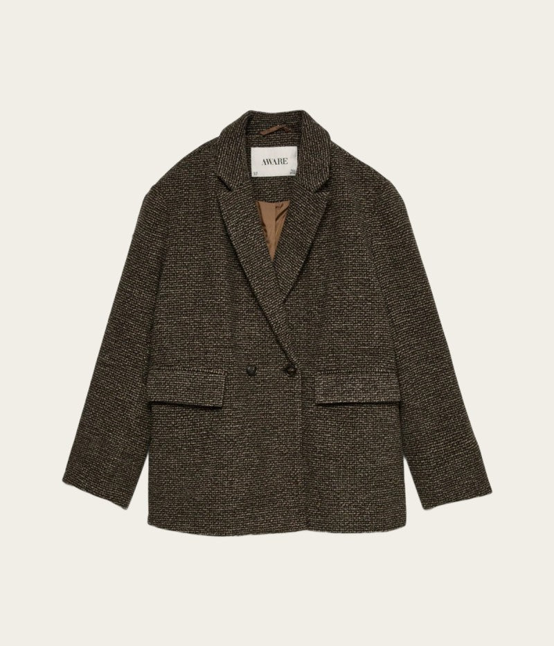 Awtalli Button-Front Coat