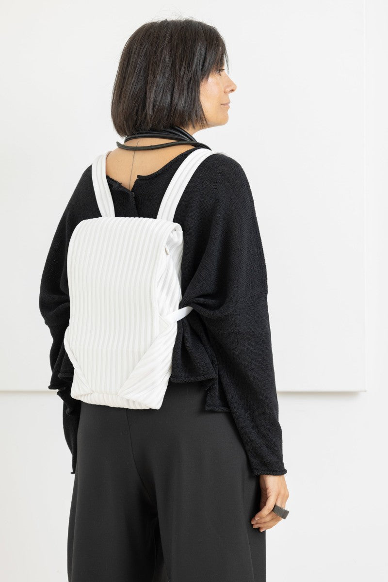 Linear Knit Backpack