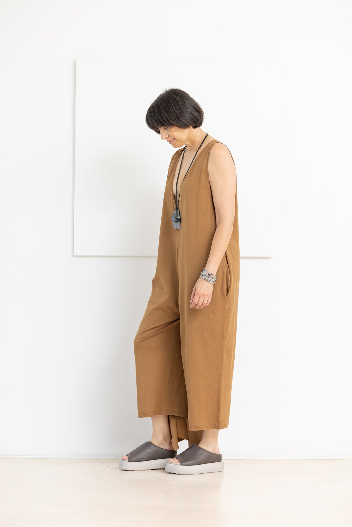 Rust Jumpsuit