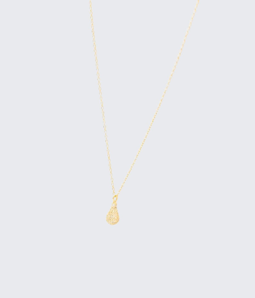 Drop Necklace with Zirconia