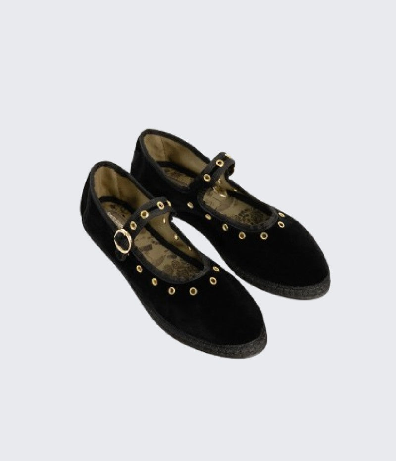 Mary Jane Studs Noir