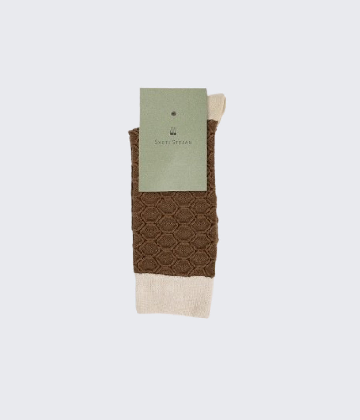 Rombos Brown Socks