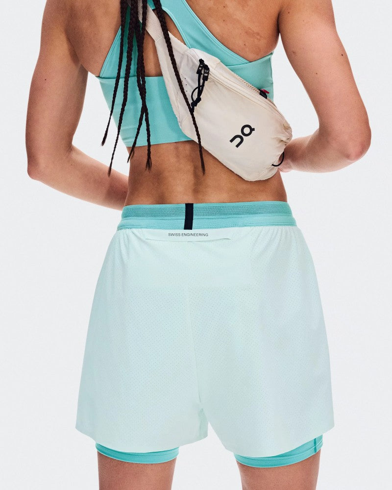 3" Performance 2/1 Shorts Women Flurry | Aquamarine