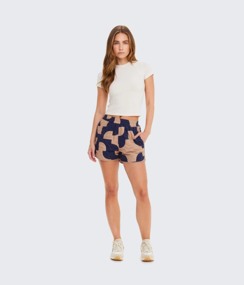 Mirage Quilted Mika Short Multi