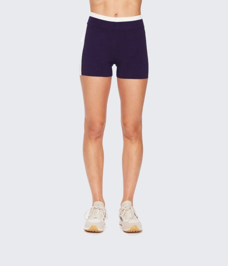 Montage Speechless Short Navy