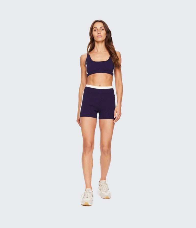 Montage Speechless Short Navy