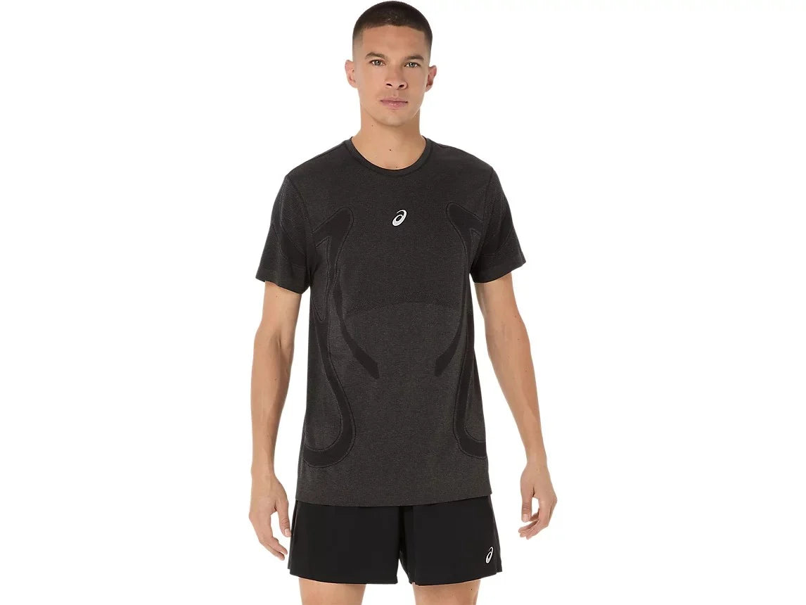 Road Seamless SS Top Performance Black