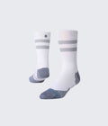 Run Light Crew ST White Socks
