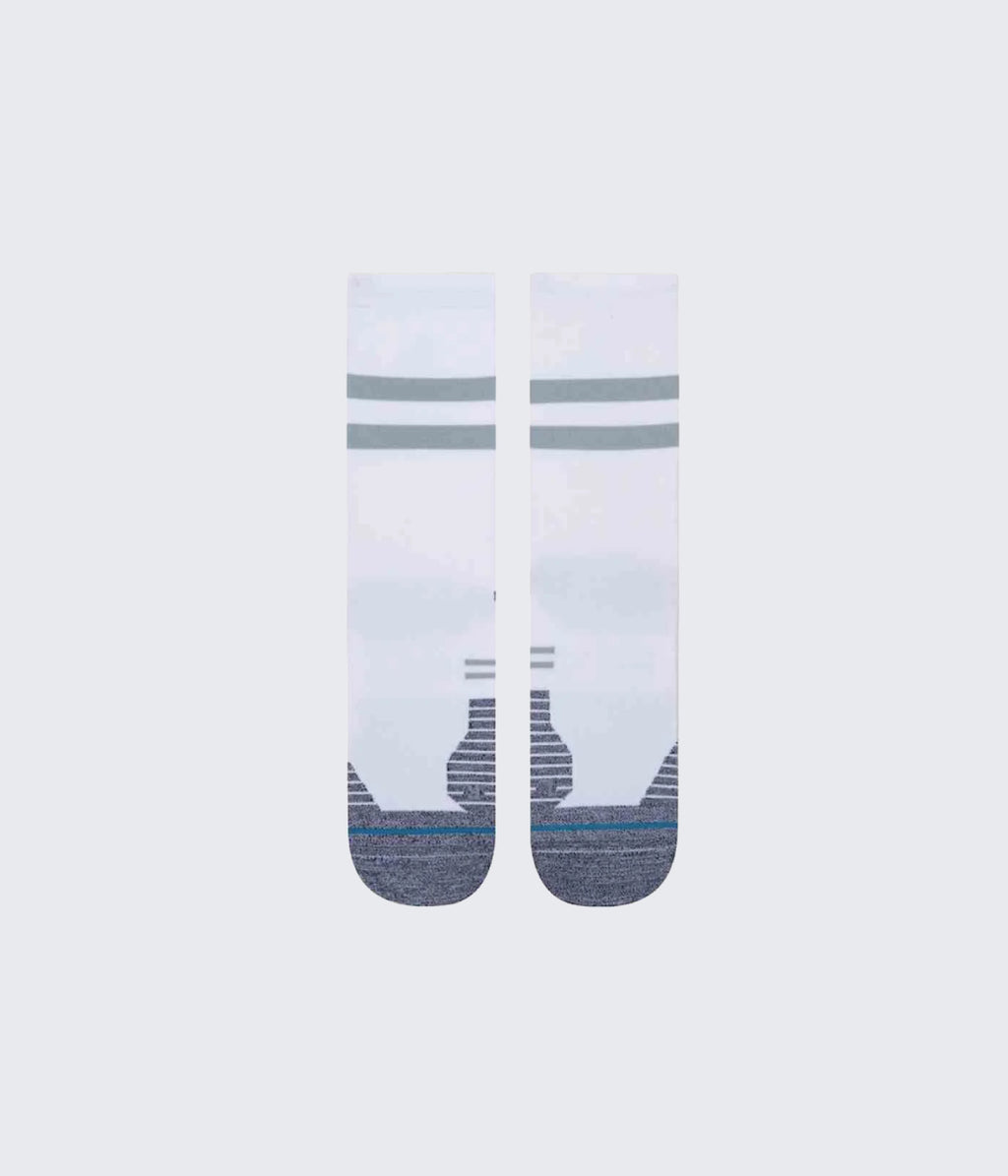 Run Light Crew ST White Socks