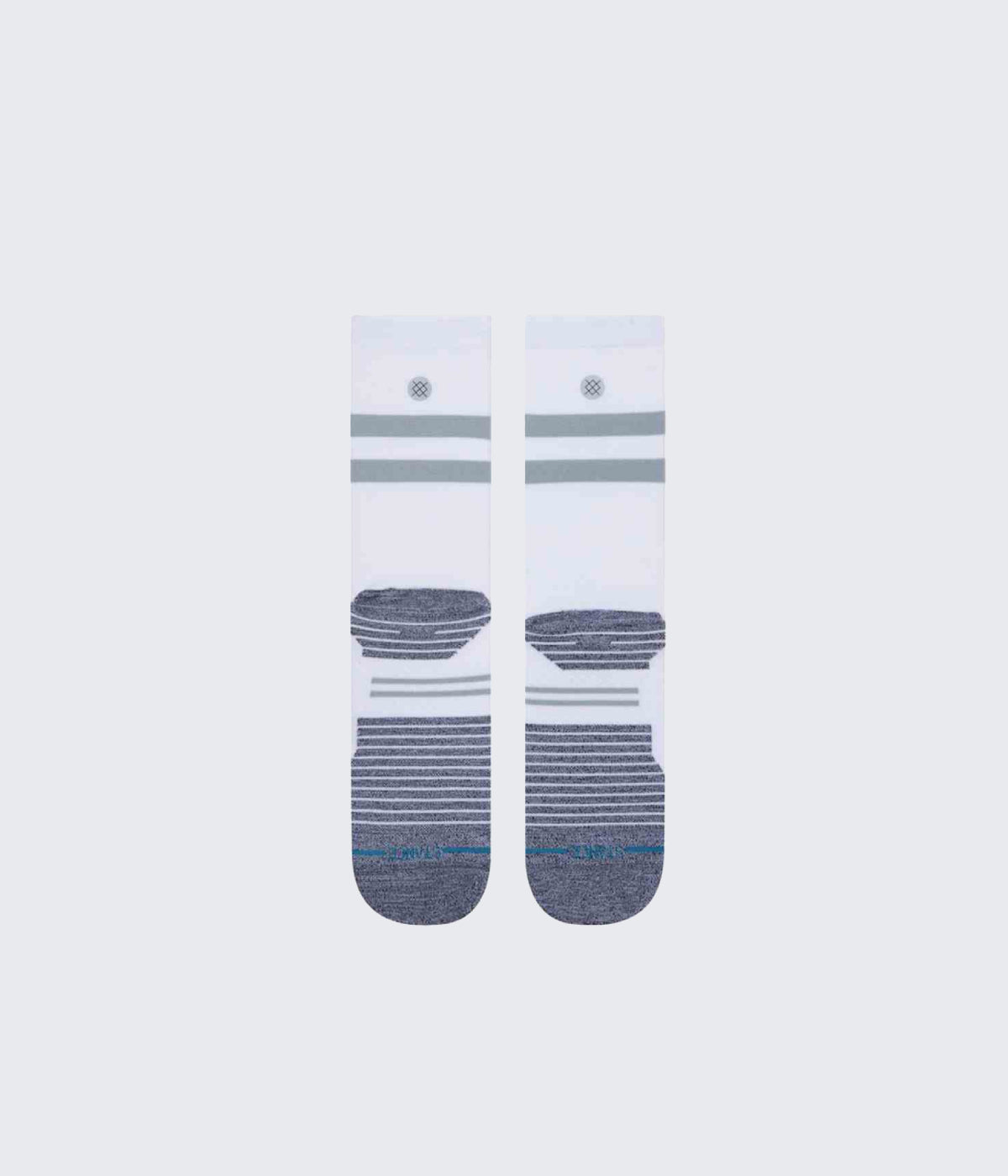 Run Light Crew ST White Socks
