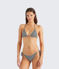 Sabrina Bikini Crinkle/Gingham Black/Black