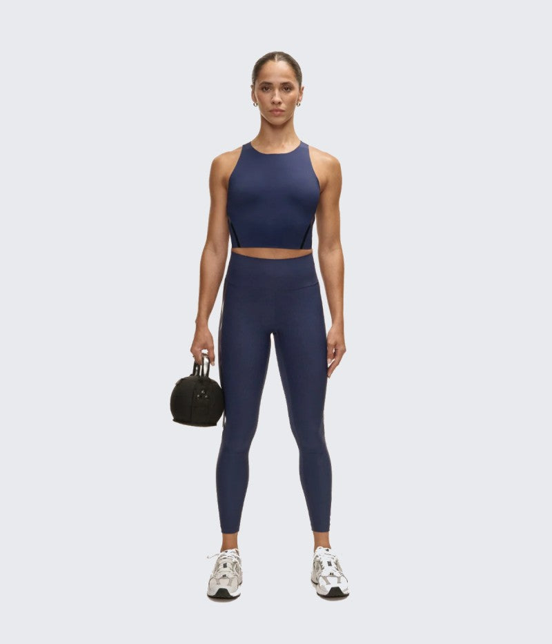 Sculpture 2.0 High Waist Tights Blue Fusion