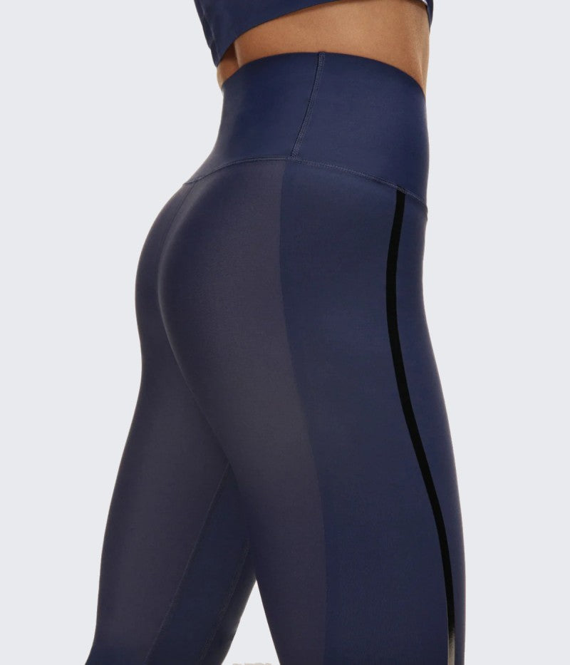 Sculpture 2.0 High Waist Tights Blue Fusion
