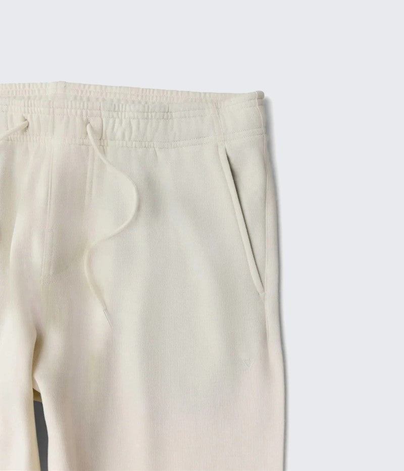 Solid Sets Eco Elastic Sweatpant - White