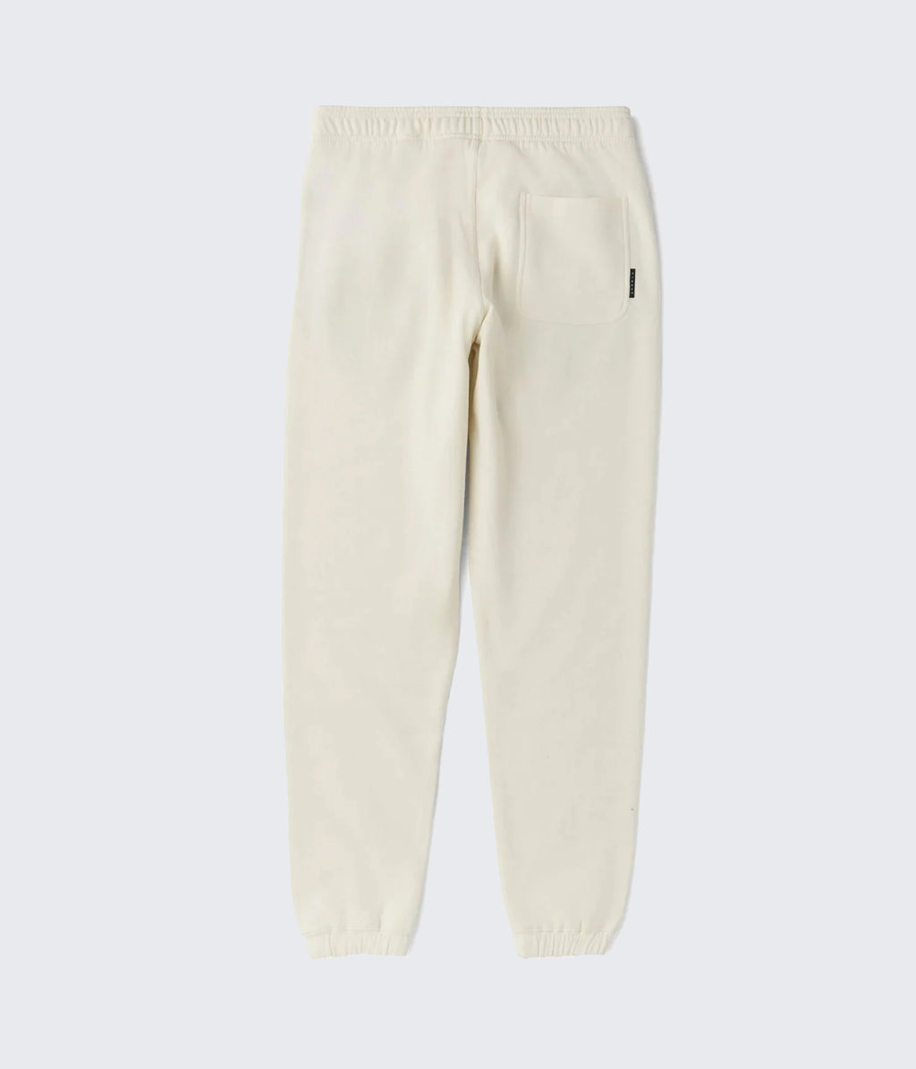 Solid Sets Eco Elastic Sweatpant - White