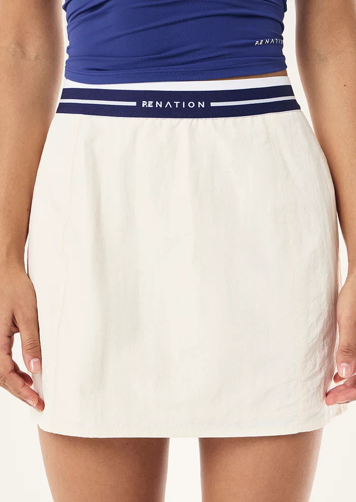 Avant Mini Skirt Whisper White