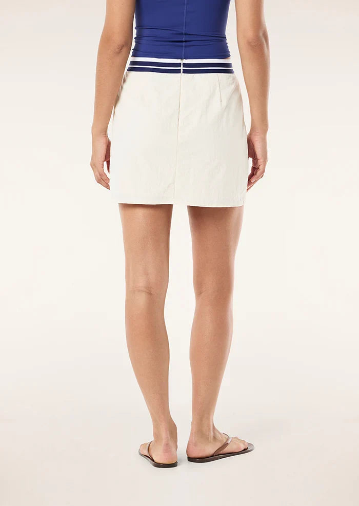 Avant Mini Skirt Whisper White