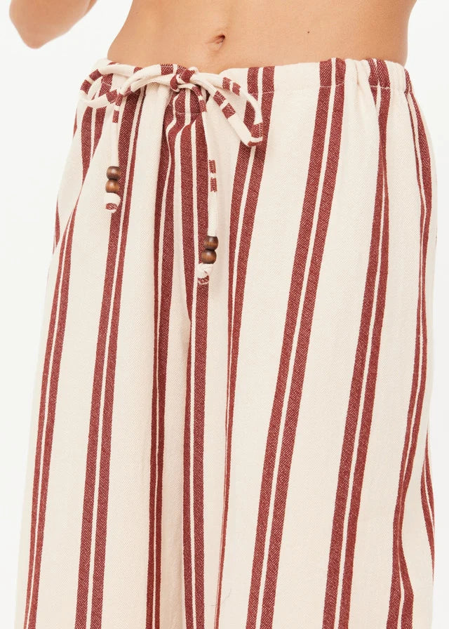 Baja Charli Drawstring Stripe Pants