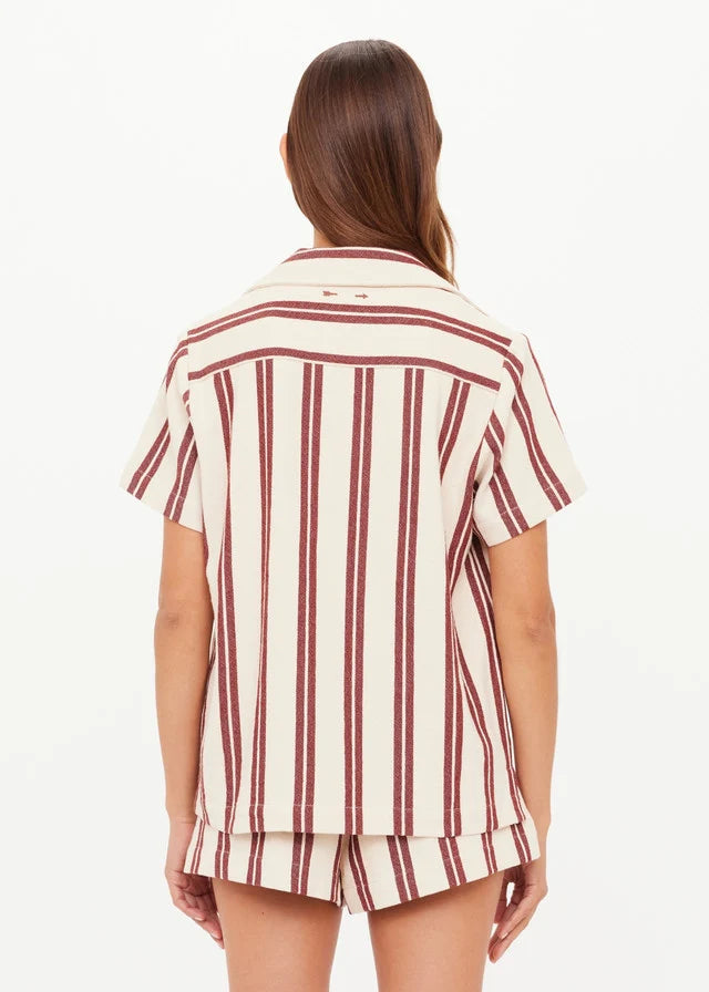 Baja Katia Collared Stripe Shirt