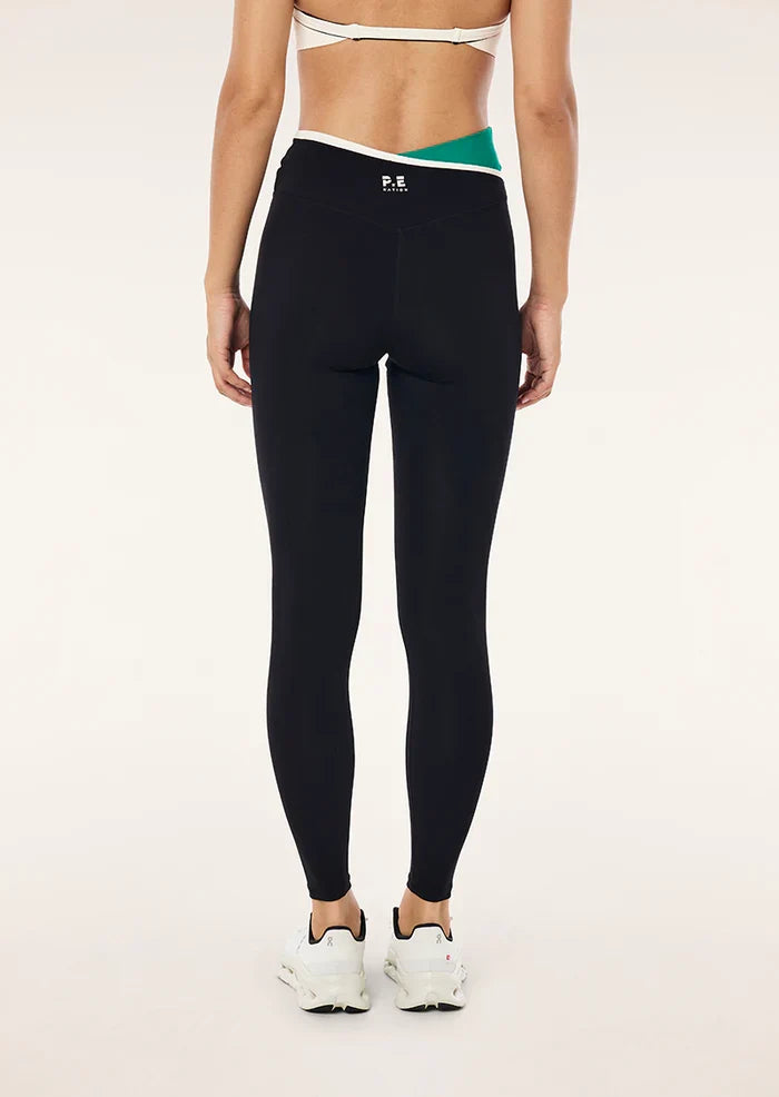 Status Full Length Legging Black/College Green