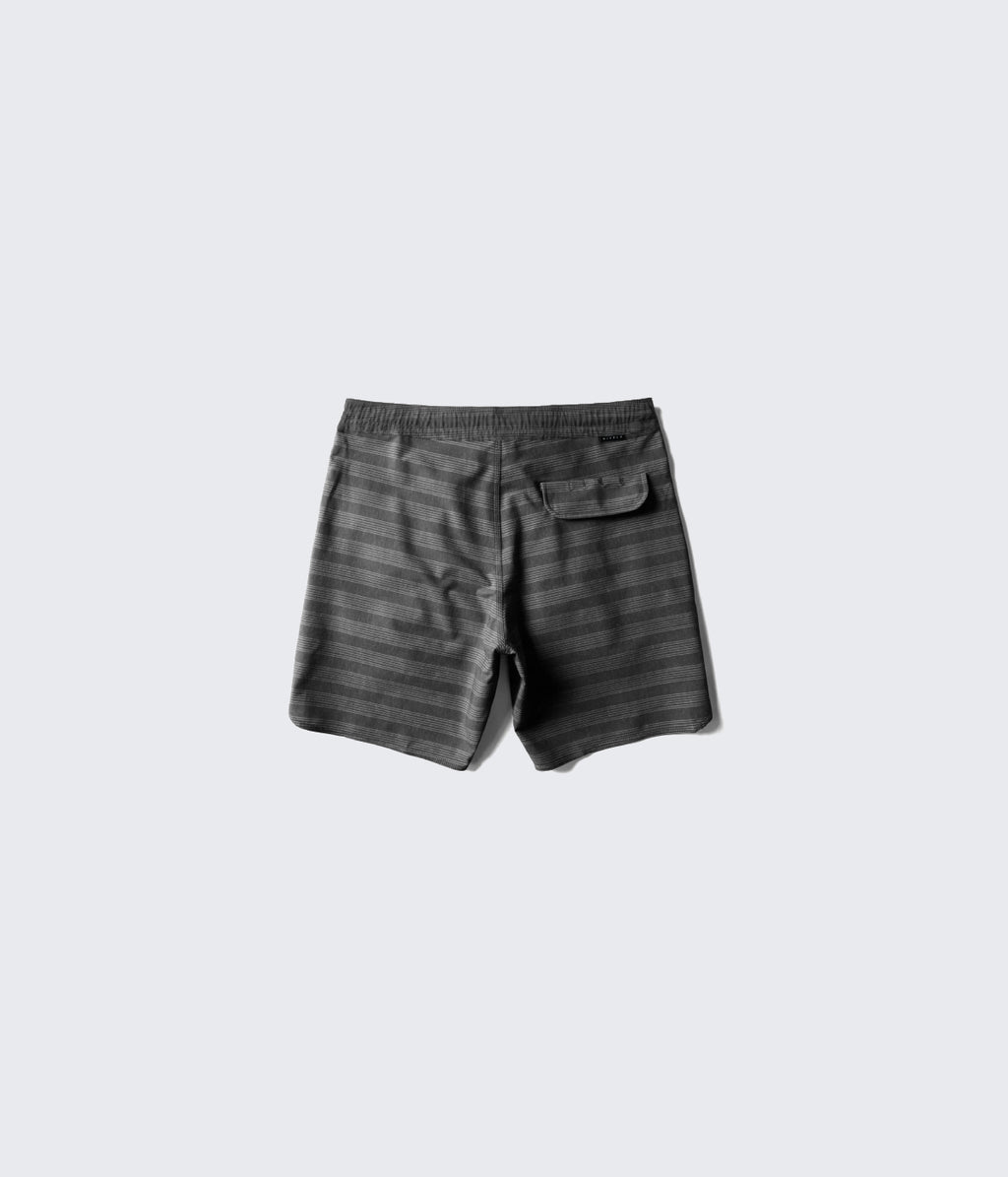 Stoke'm 16.5" Ecolastic Swim Shorts - Black