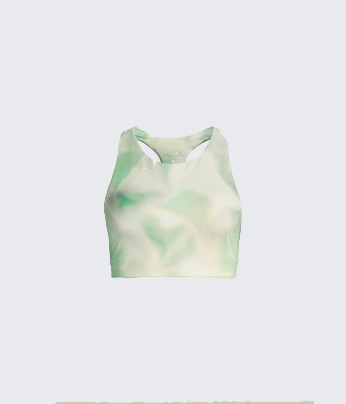 Tie Back Sports Top Illusion Green