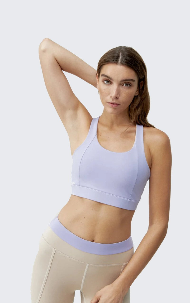 Navani Tan/Lavender Bright Top
