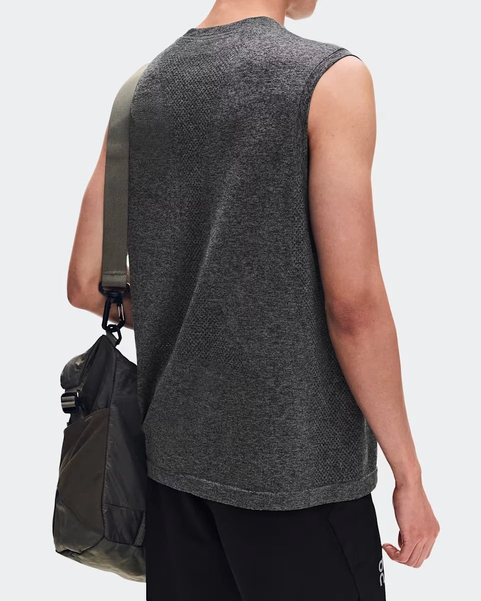 Men's Train Flex Tank in Ember Heather