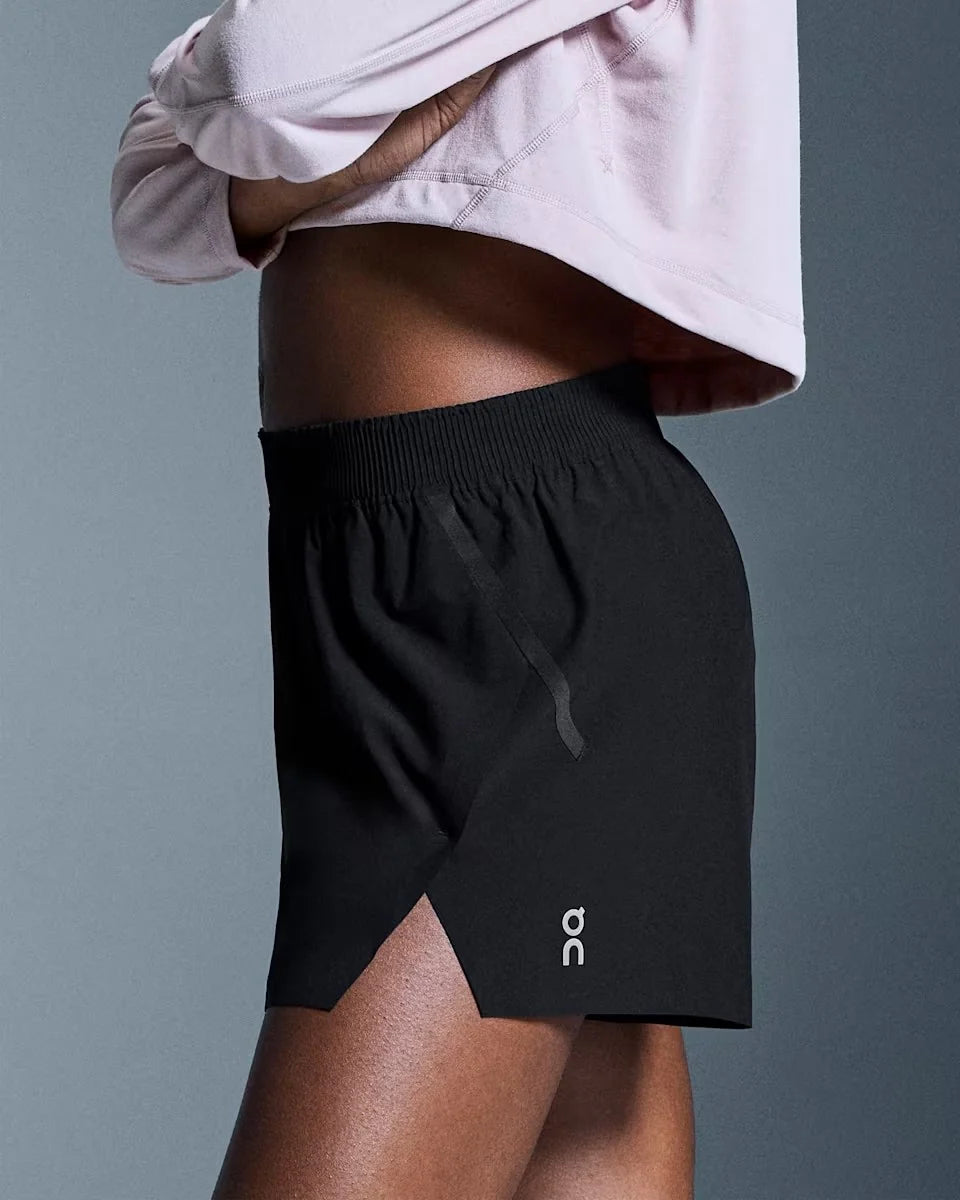 Women's Black Train Shorts