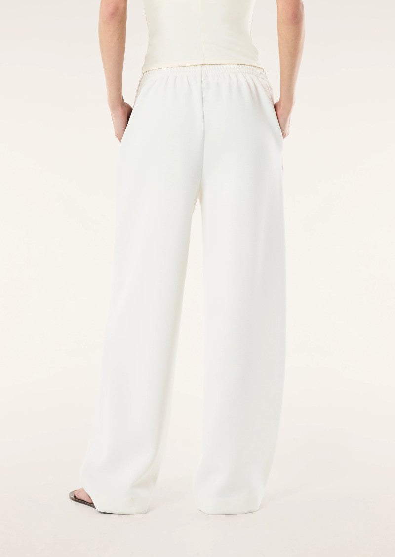 Triumph Wide Leg Trousers in Whisper White