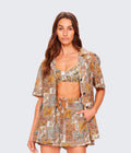Vadella Andie Paisley Shirt