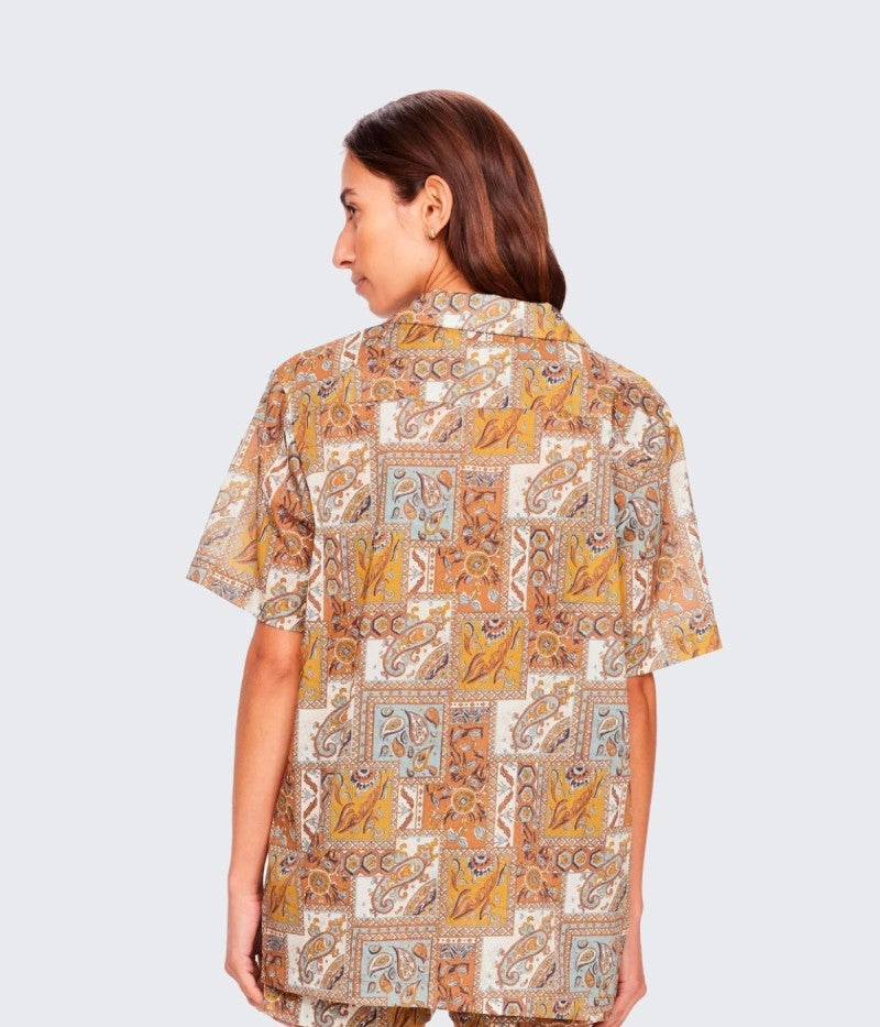 Vadella Andie Paisley Shirt