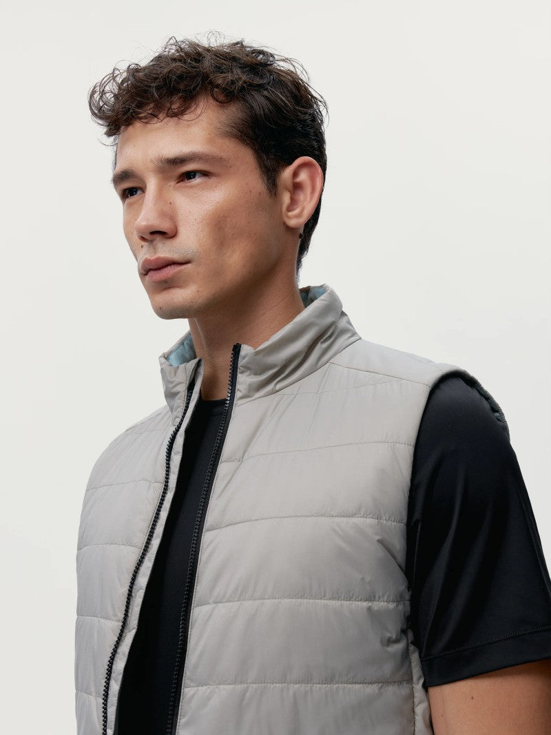 Maine Vest in Fungi/Grey Mist