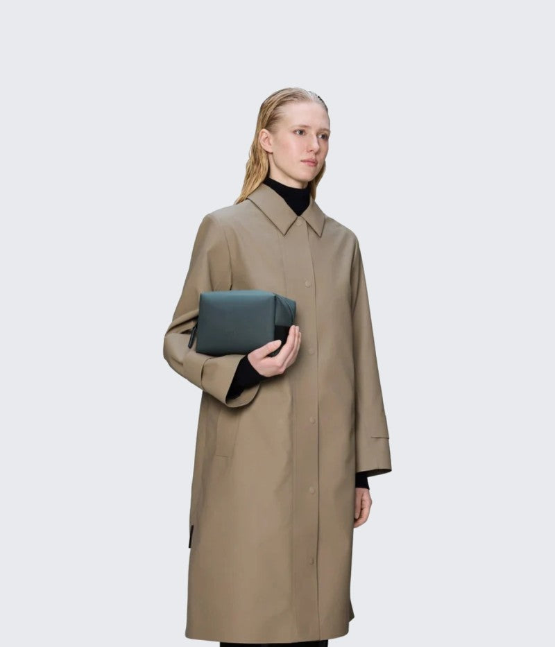 Small Dark Grey Wash Bag