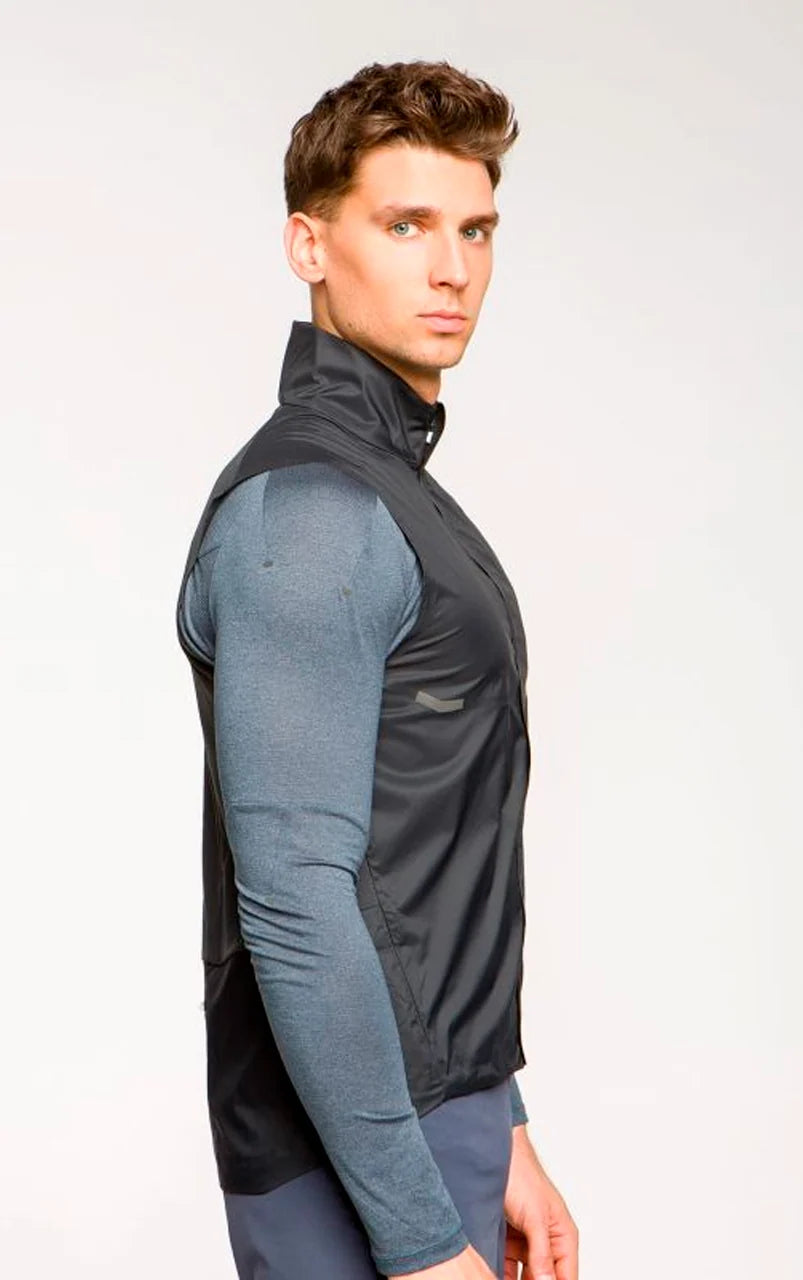 Men's Black Weather Vest