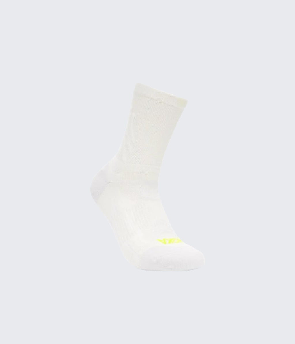 Bondi 9 Crew Run Socks White