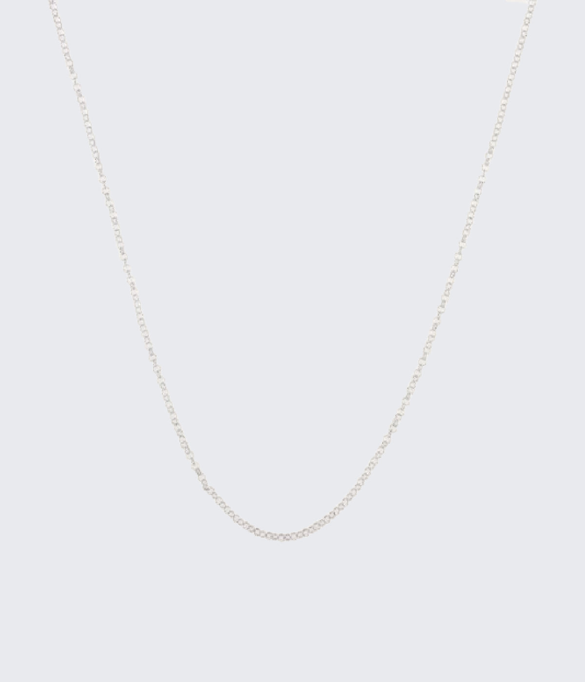 Silver Chain Necklace 2 mm x 84 cm
