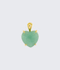 Heart Pendant with Aventurine