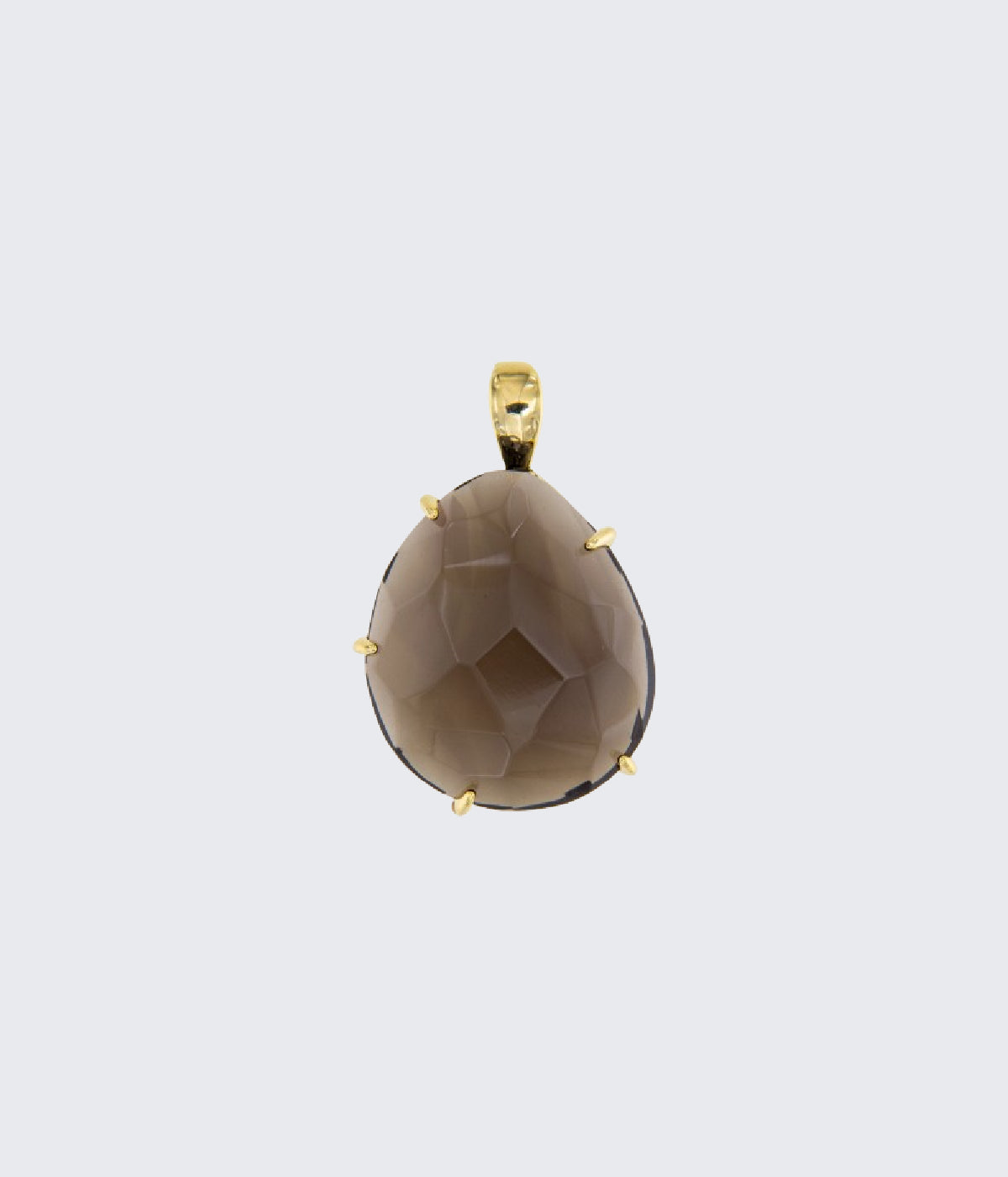 Papiro Pendant with Smoky Quartz