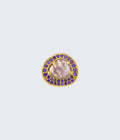 Cherub Necklace with Amethyst