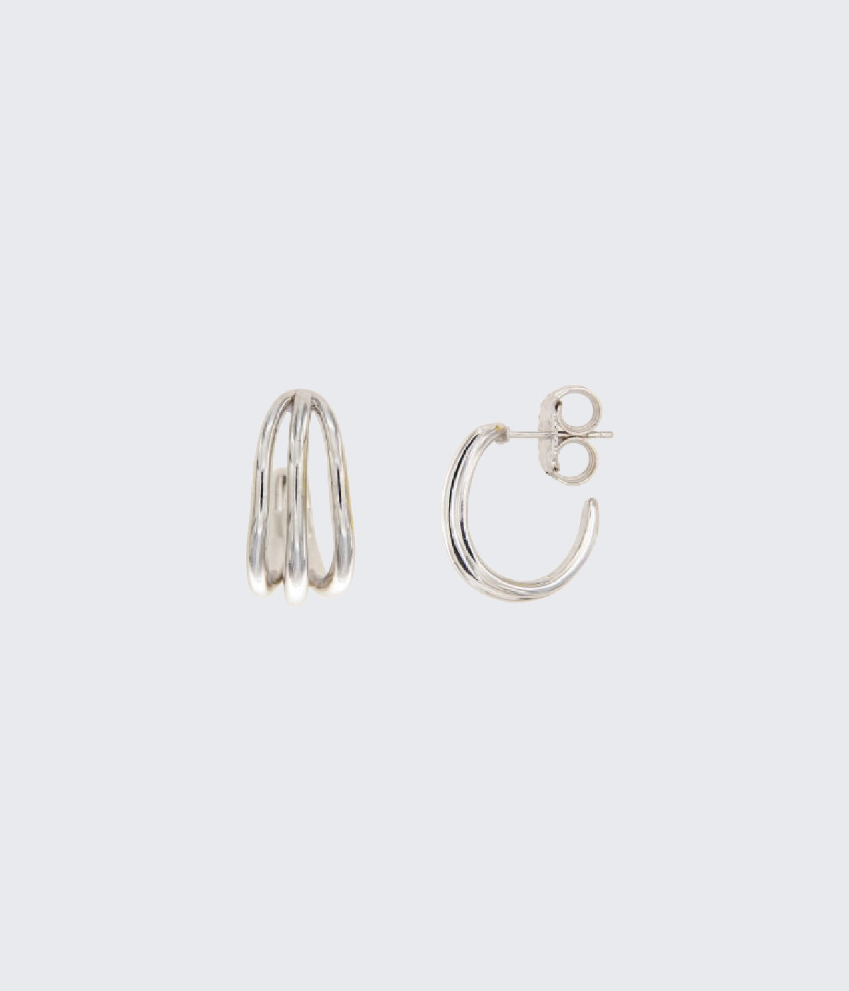 Silver Tassel Earrings