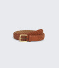Braided Leather Belt