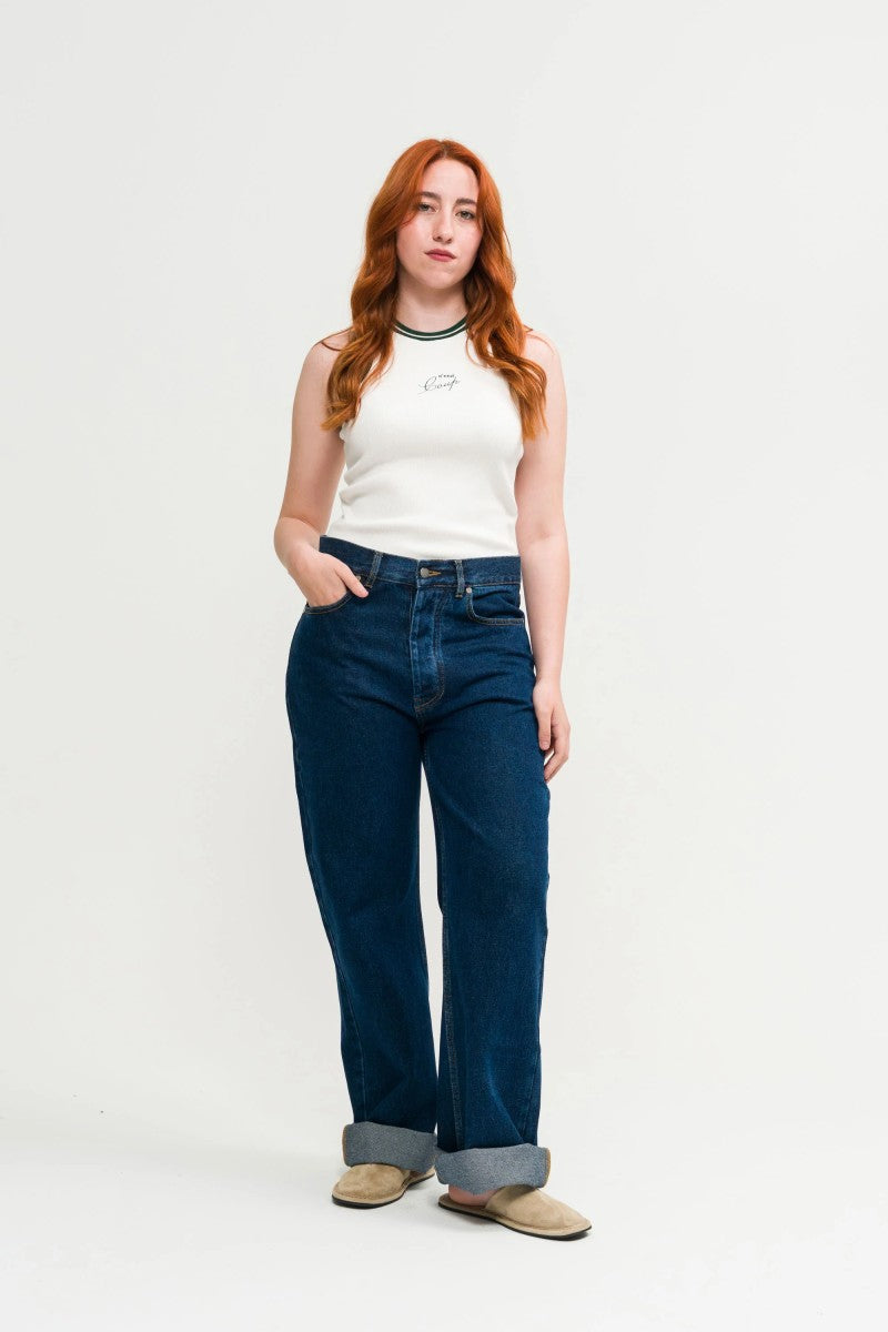 Contrasting Rib Tank
