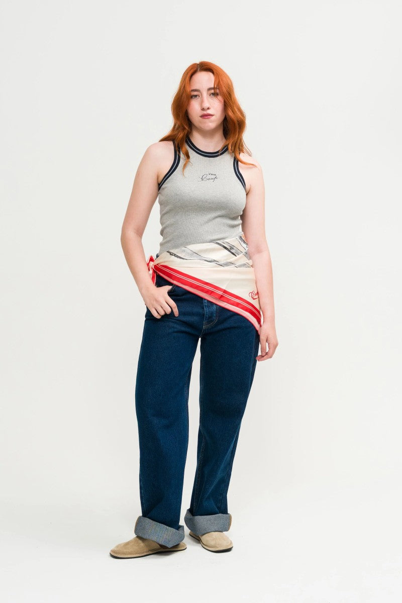 Contrasting Rib Tank